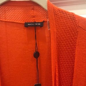 SOLD ****WOW! 🧡💛💚Magaschoni cardigan - NEW w/tags!!!